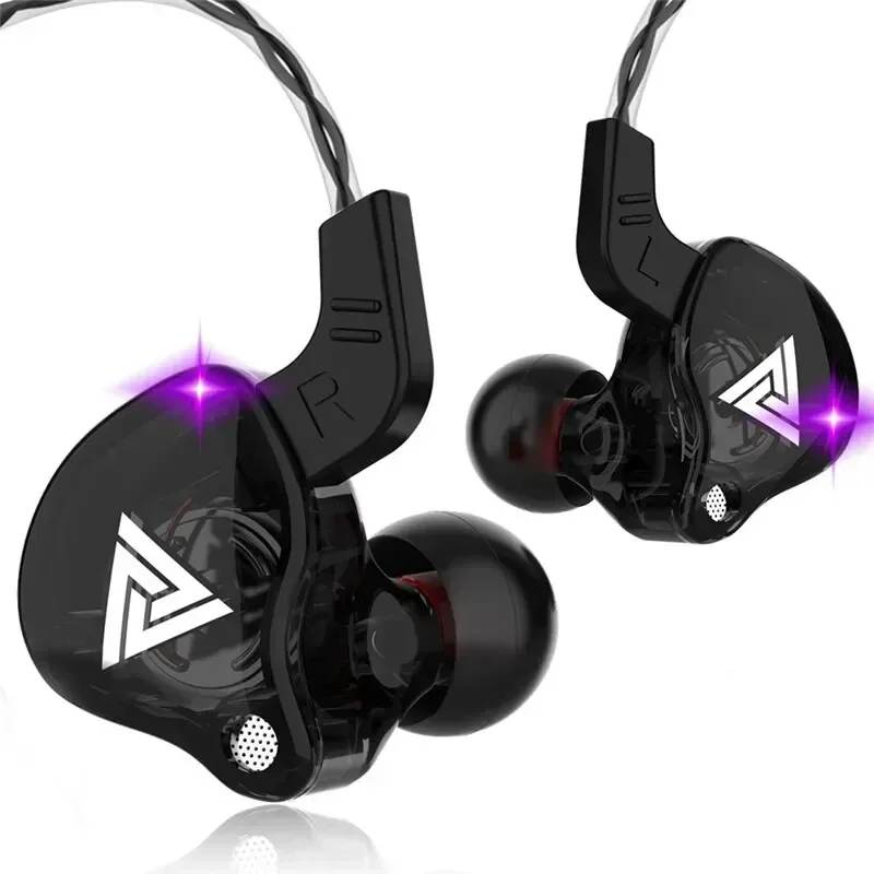 Esports Gaming Earphones - Original QKZ AK6 Copper Driver HiFi