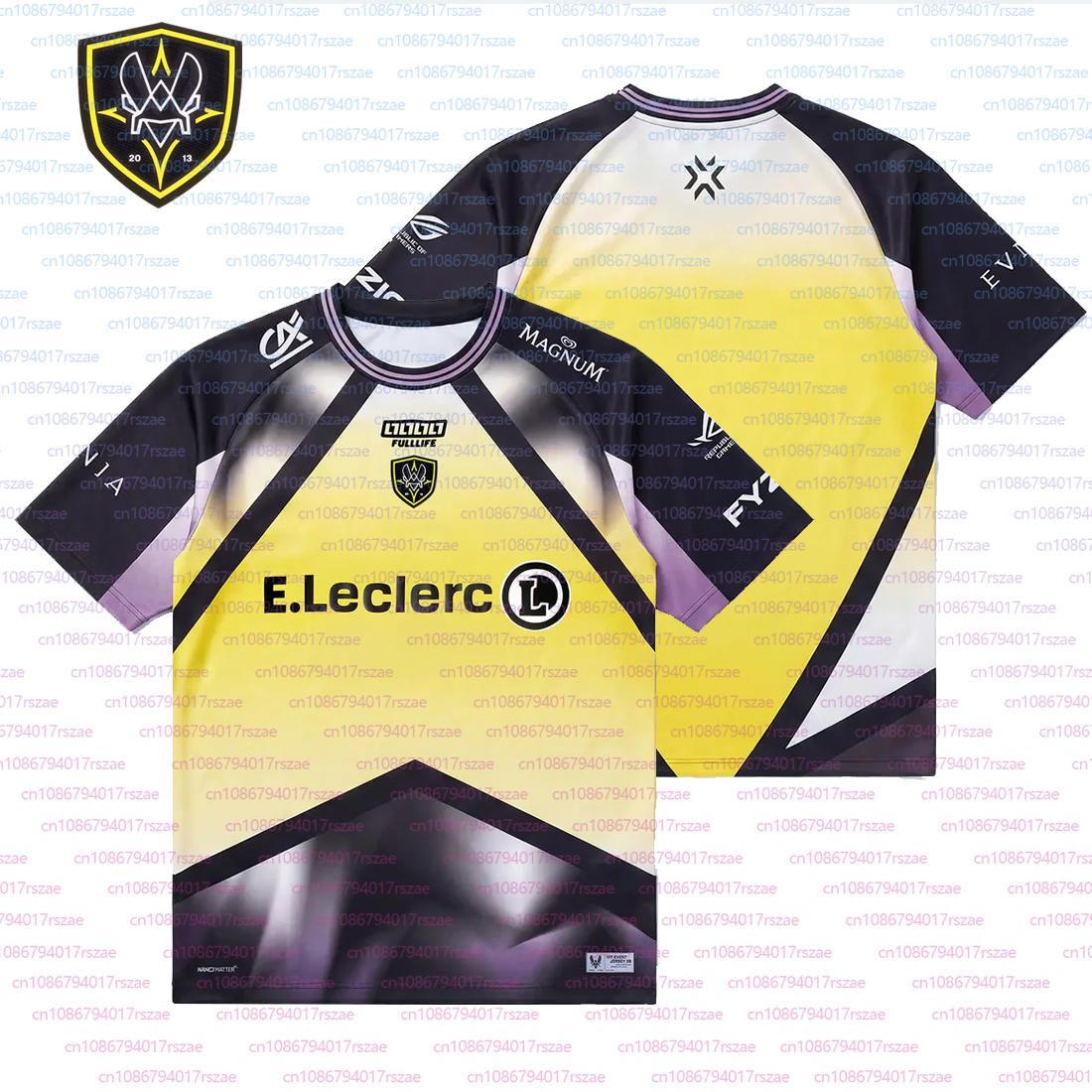 Esports Gaming Design - Gradient Design 2026 Team Vitality Men