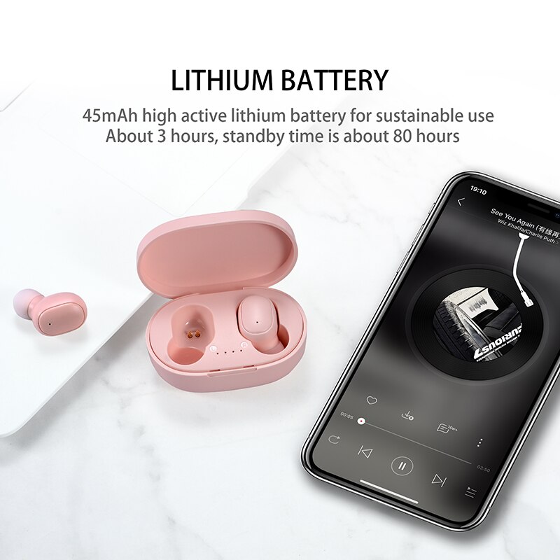 A6S TWS Earphones Wireless Blu - огляд і ціна Esports Gaming Earphones