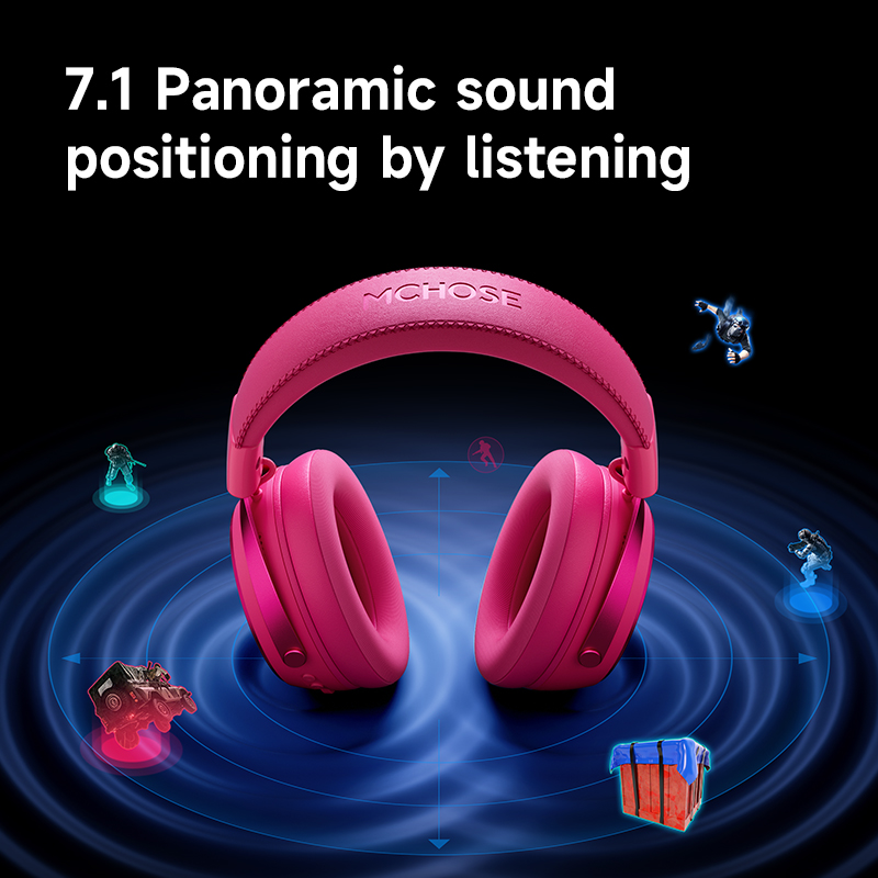 MCHOSE X9 Wireless Gaming Head - огляд і ціна Gaming Headset 7.1