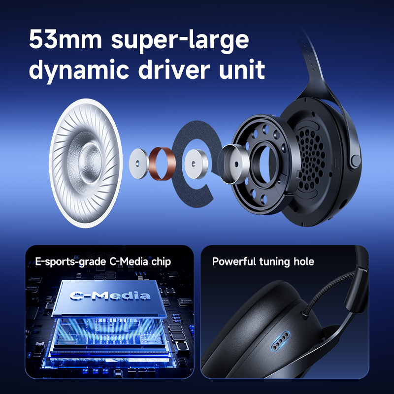 MCHOSE X9 Wireless Gaming Head - огляд і ціна Gaming Headset 7.1