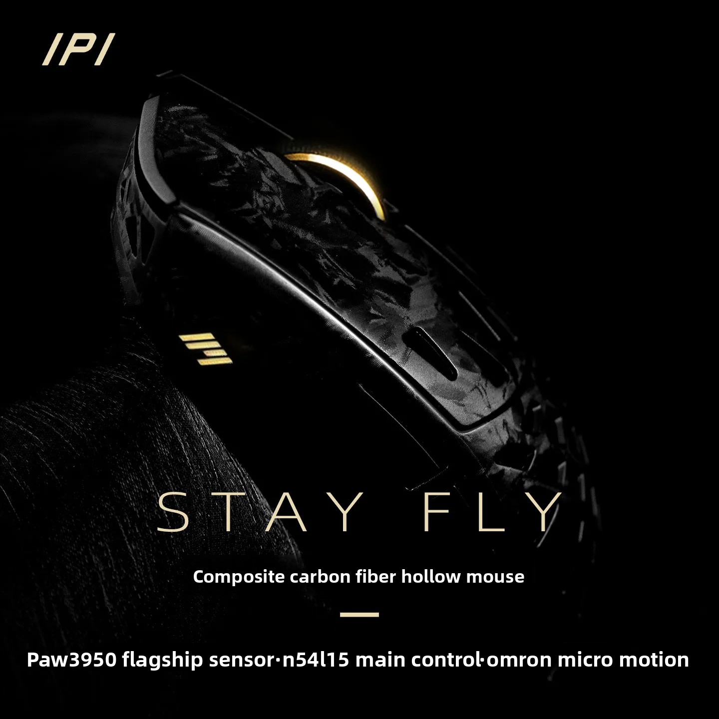 IPI STAY FLY Dual 8K PAW3950 M - огляд і ціна Mouse Gaming Esports