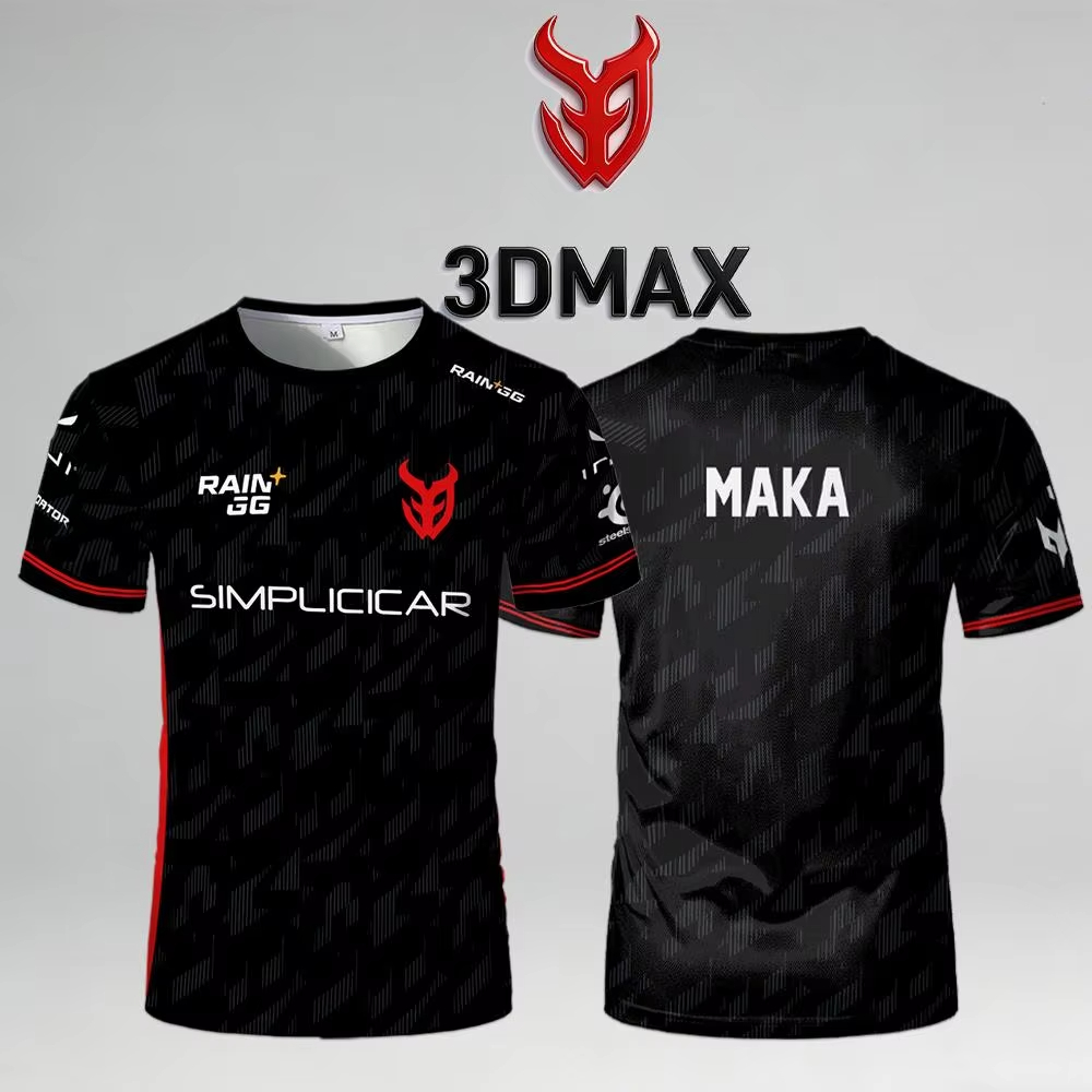 3DMAX Esports MAKA Player Jers - огляд і ціна Esports Gaming Jersey Design