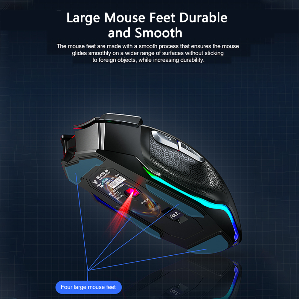 AULA SC550 Gaming Mouse 2.4G W - огляд і ціна Esports Gaming Design