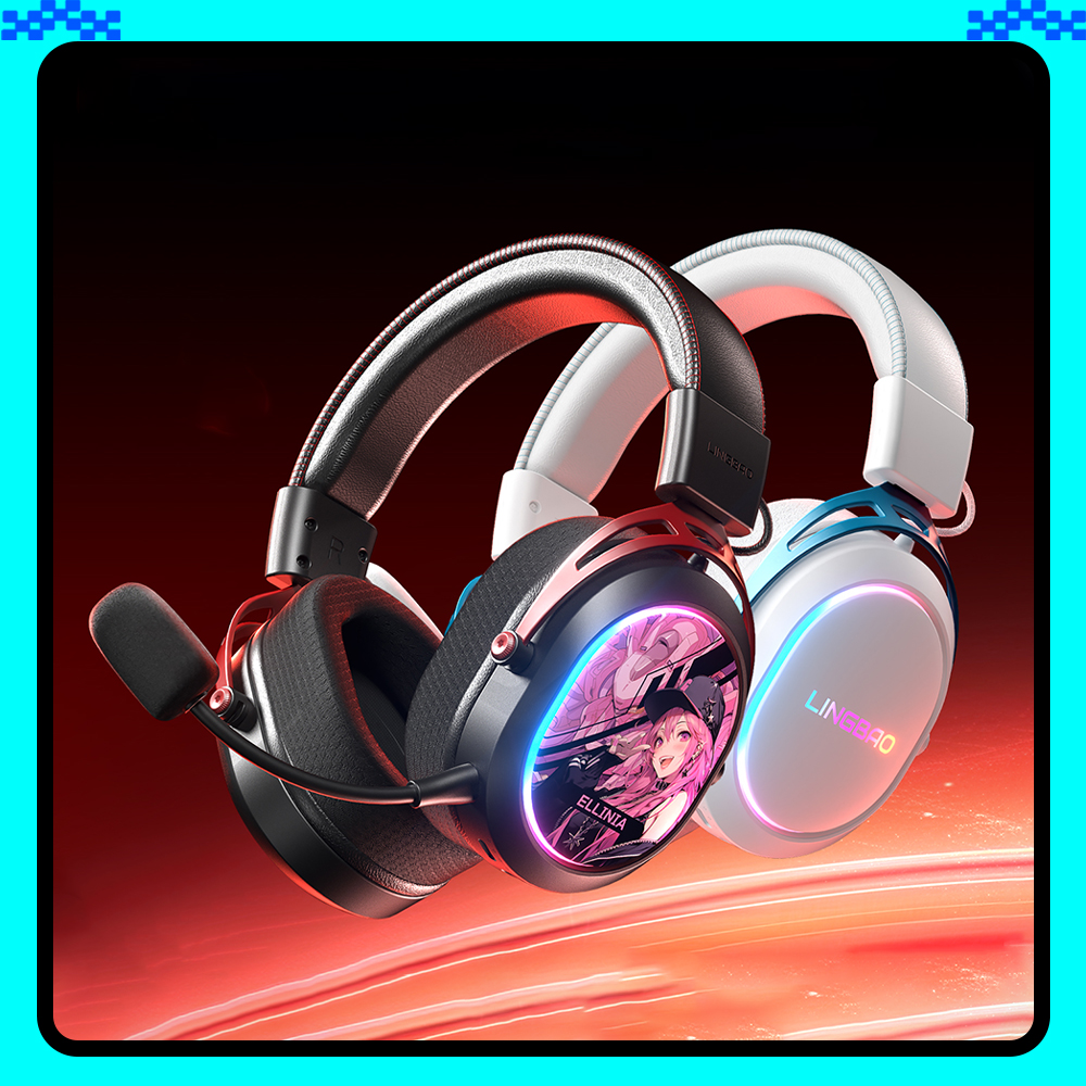 LingBao T9 Pro Max Wireless He - огляд і ціна Gaming Headset 7.1