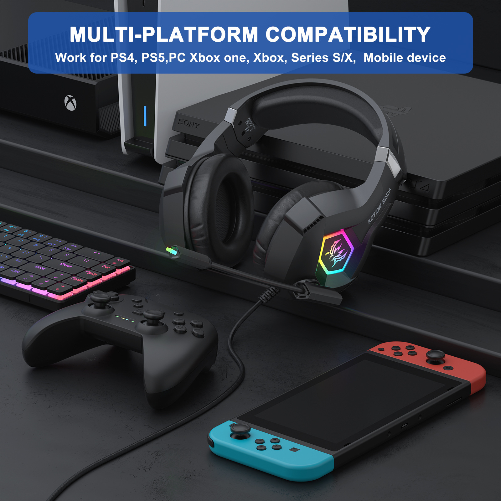 Wired Gaming Headset with 7.1  - огляд і ціна Gaming Headset 7.1