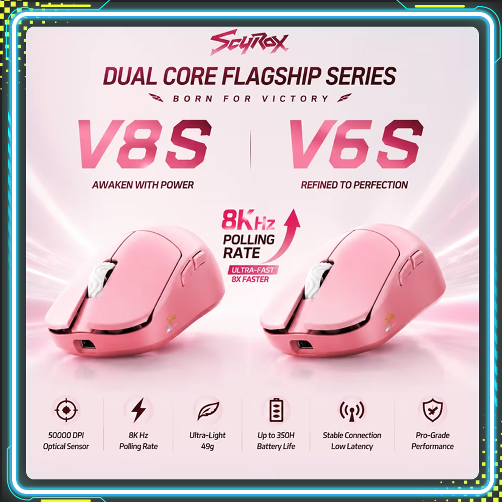 Scyrox V8s V6s Lightweight Wir - огляд і ціна Mouse Gaming Esports