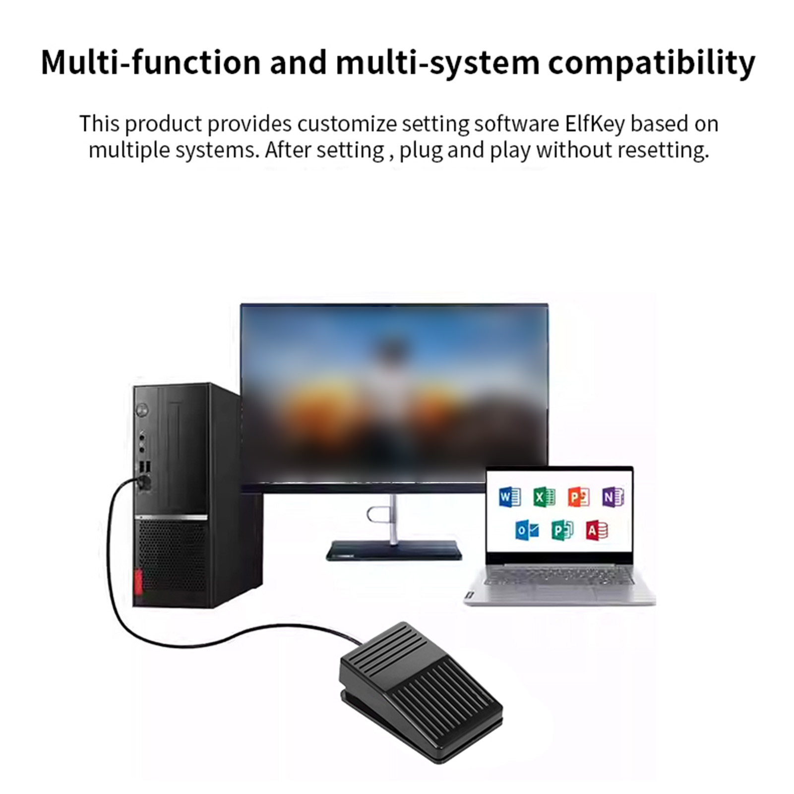 Foot  Pedal Foot  Pedal for Ga - огляд і ціна Video Gaming & Esports Usd Acc