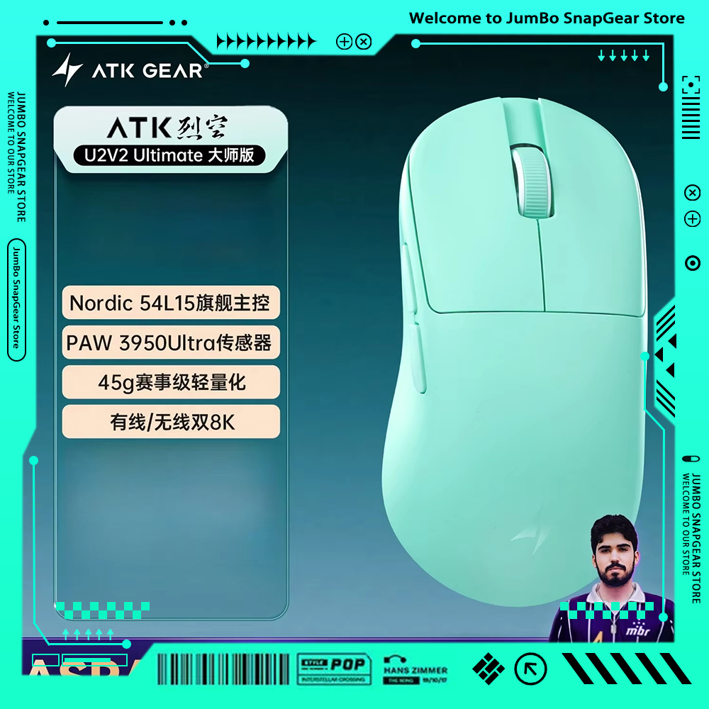 ATK BlazingSky U2V2 Wireless G - огляд і ціна Mouse Gaming Esports
