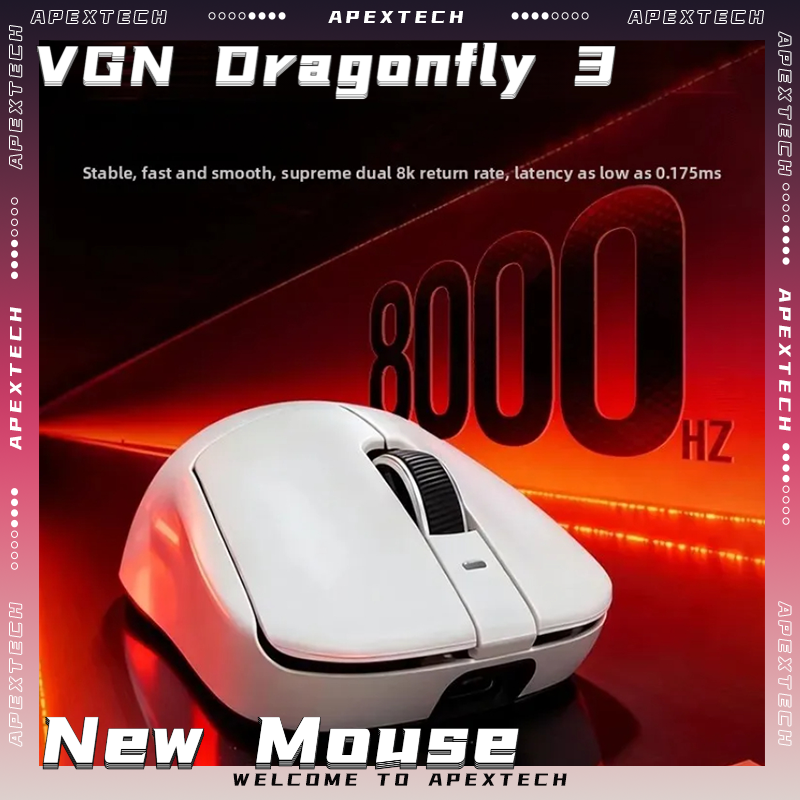 VGN Dragonfly3 PRO Max Ultimat - огляд і ціна Mouse Gaming Esports